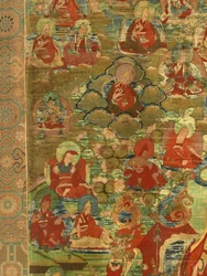 Third Panchen Lama Losan Penden Yeshe (detail)